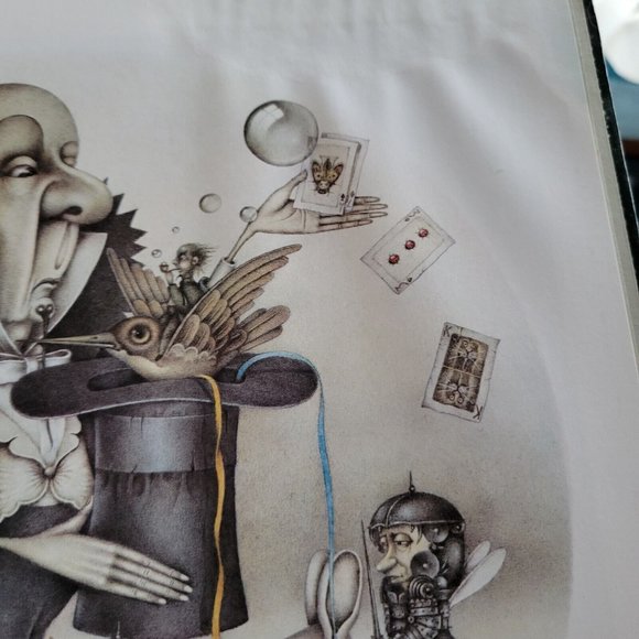 The Magic Circus Hardcover Book 1979 Wayne Anderson And Christopher Logue RARE - Picture 5 of 12